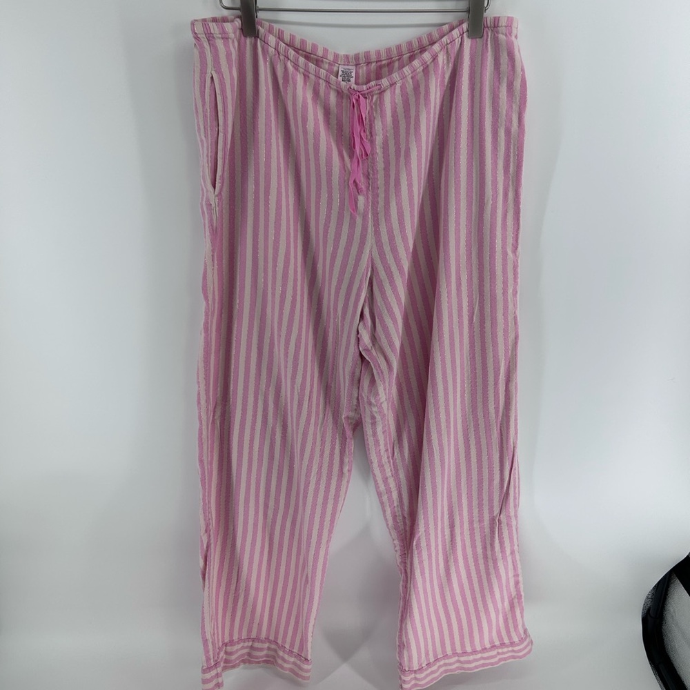 Victoria's Secret Pink Matching  Pajama Set with Gold Accents | Larg - Picture 5 of 6